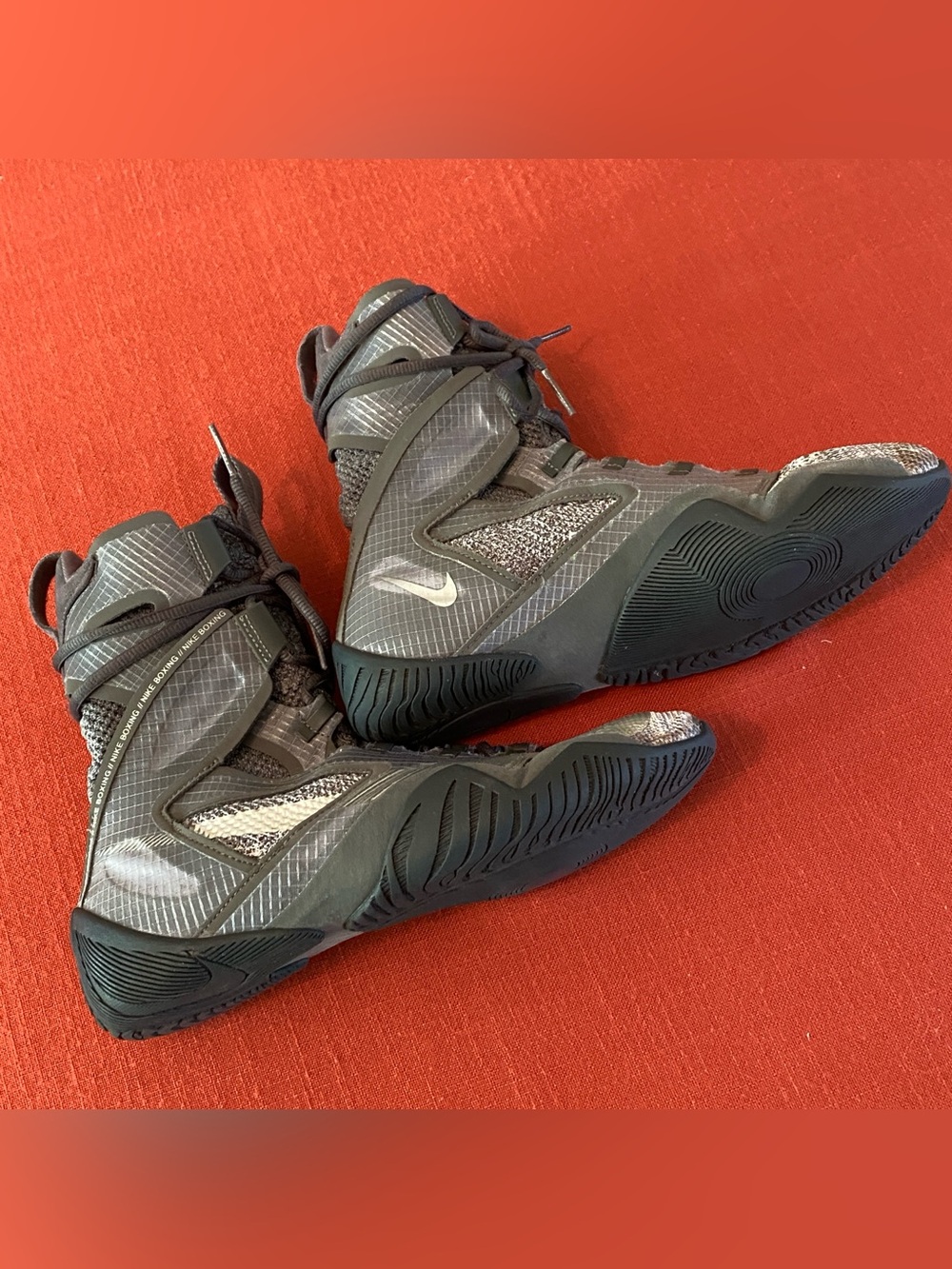 Nike HYPERKO 2 Boxing Shoes Iron Grey CI2953-010 Mens Size 8.5